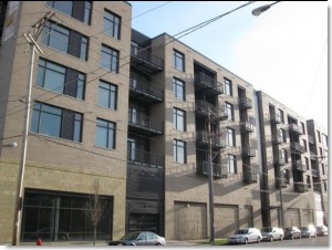 Corcoran Lofts, Milwaukee Wisconsin. Interior and exterior masonry caulking by Sids Sealants.