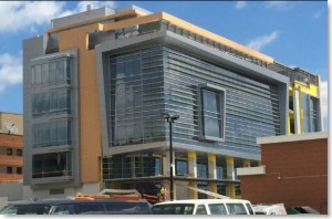 UWM KIRC project for CG Schmidt. Composite aluminum panel caulking by Sids Sealants.