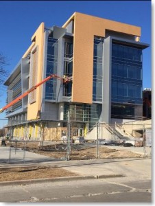 UWM KIRC project for CG Schmidt. Composite aluminum panel caulking by Sids Sealants.