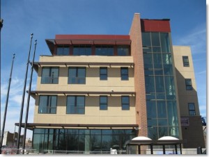 Veterans Manor, Milwaukee, Wisconsin. Masonry caulking by Sids Sealants.