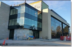 Carthage Straz, Riley Construction project, masonry, exterior window caulking and fire caulking by Sid's Sealants.