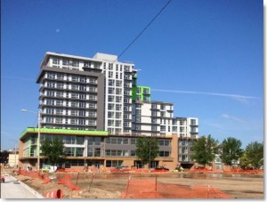 Constellation, KBS Construction project, composite metal panel caulking