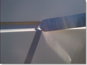 Improper composite panel caulking leads to poor adhesion and premature failure