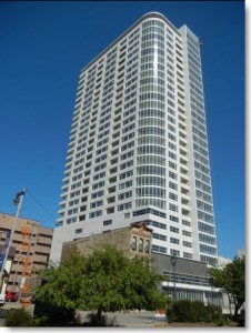 The Moderne, Findorff project, precast caulking, window caulking, composite metal panel caulking, interior caulking, fluid applied air barrier, sheet applied air barrier, spray foam at window perimeters, seismic building expansion joint, concrete sealer by Sid's Sealants.