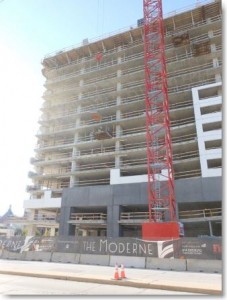 The Moderne, Findorff project, construction progress